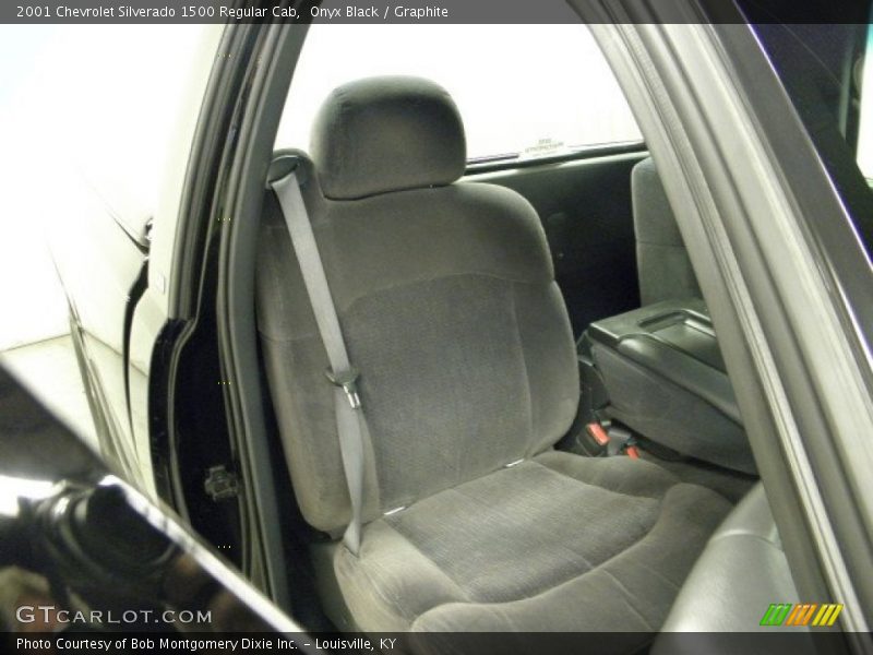Onyx Black / Graphite 2001 Chevrolet Silverado 1500 Regular Cab