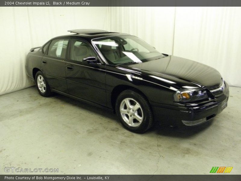 Black / Medium Gray 2004 Chevrolet Impala LS