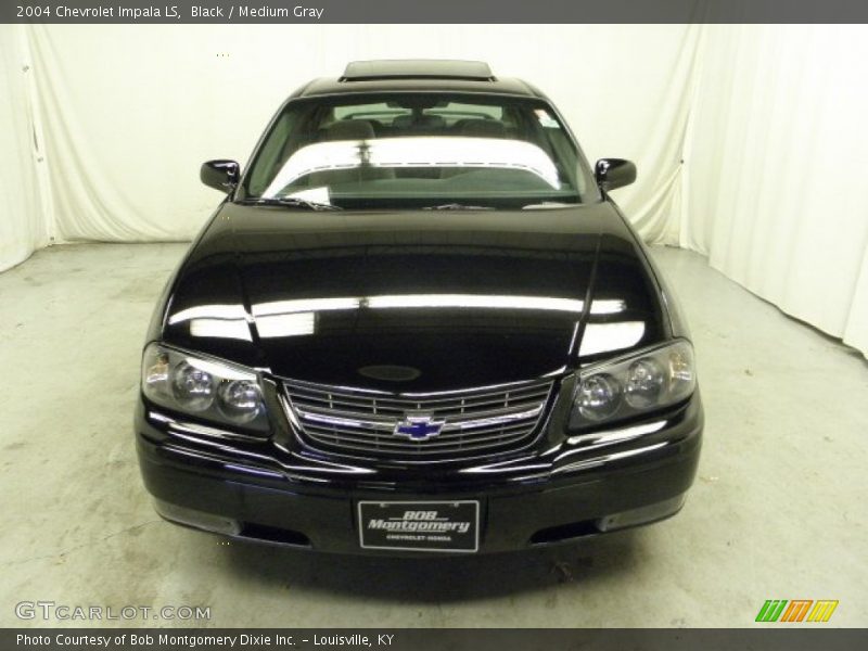 Black / Medium Gray 2004 Chevrolet Impala LS