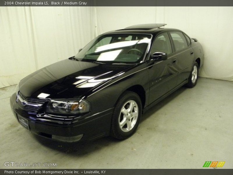 Black / Medium Gray 2004 Chevrolet Impala LS