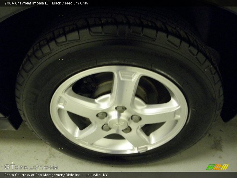 Black / Medium Gray 2004 Chevrolet Impala LS