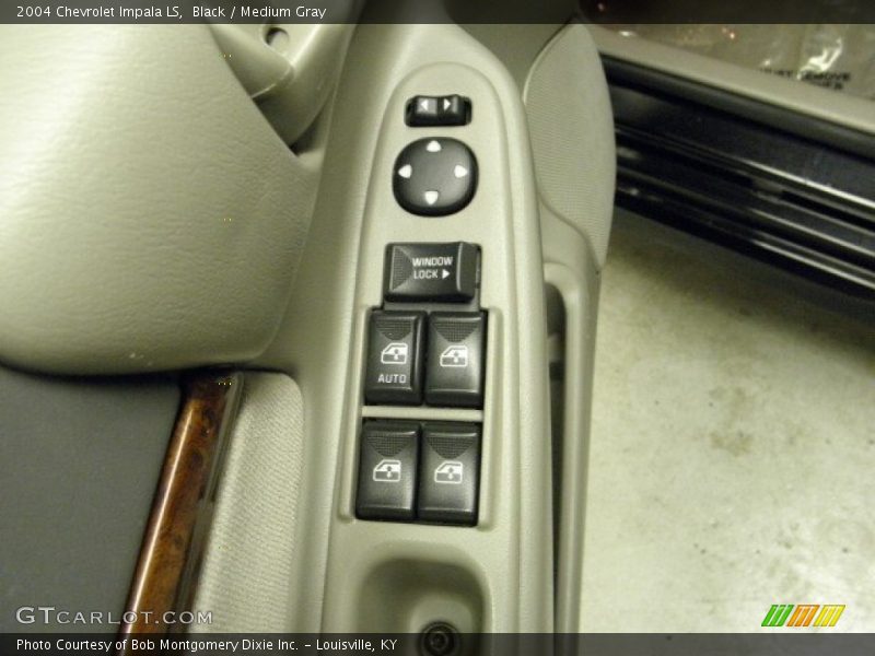 Black / Medium Gray 2004 Chevrolet Impala LS
