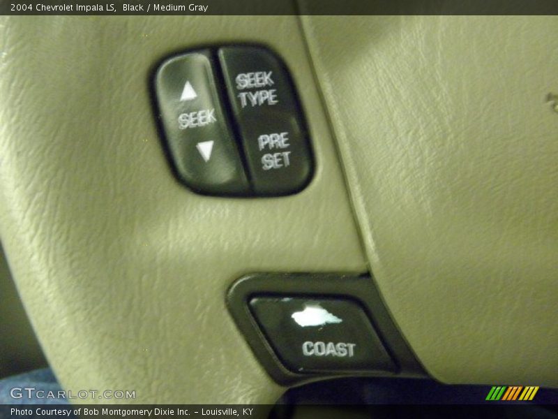 Black / Medium Gray 2004 Chevrolet Impala LS