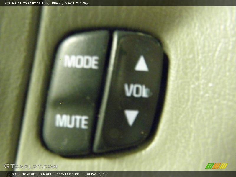 Black / Medium Gray 2004 Chevrolet Impala LS