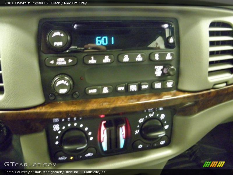 Black / Medium Gray 2004 Chevrolet Impala LS