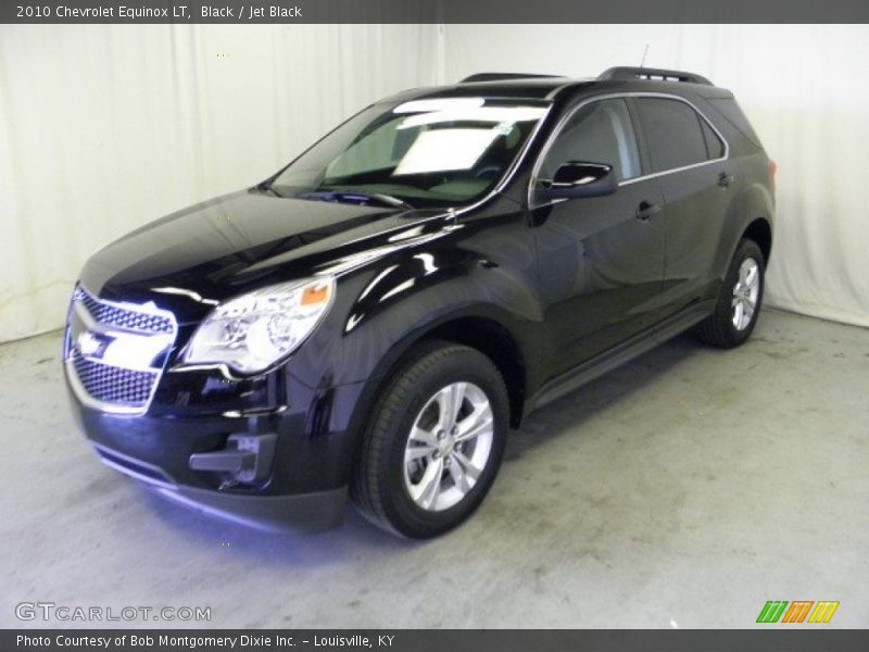 Black / Jet Black 2010 Chevrolet Equinox LT