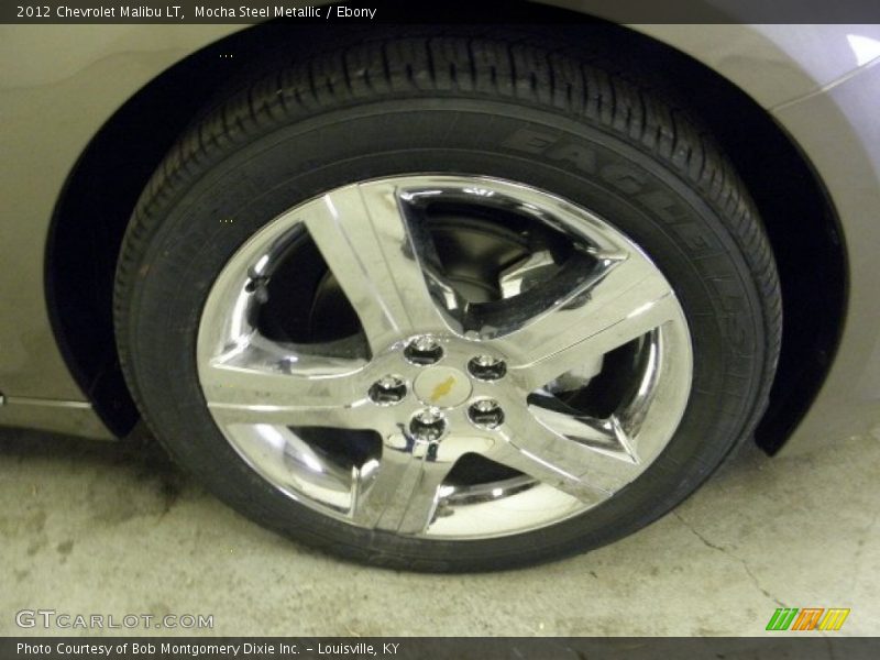 Mocha Steel Metallic / Ebony 2012 Chevrolet Malibu LT