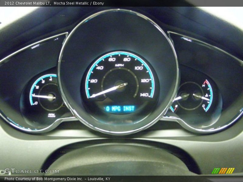 Mocha Steel Metallic / Ebony 2012 Chevrolet Malibu LT