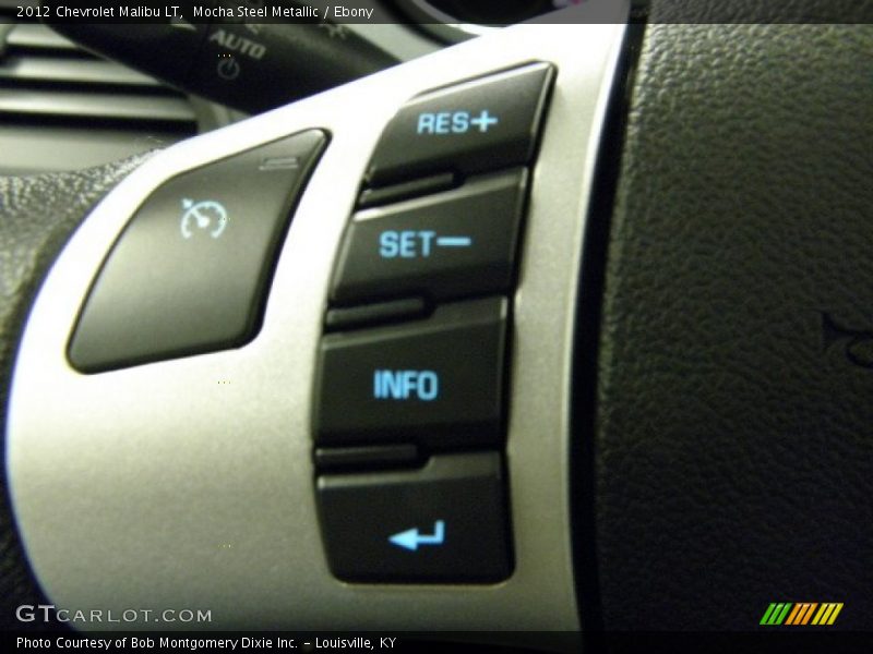 Mocha Steel Metallic / Ebony 2012 Chevrolet Malibu LT