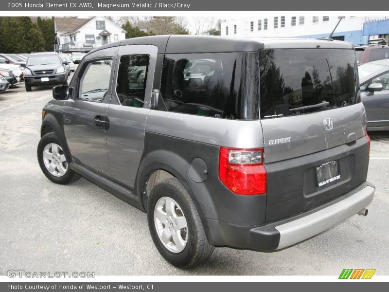 Magnesium Metallic / Black/Gray 2005 Honda Element EX AWD