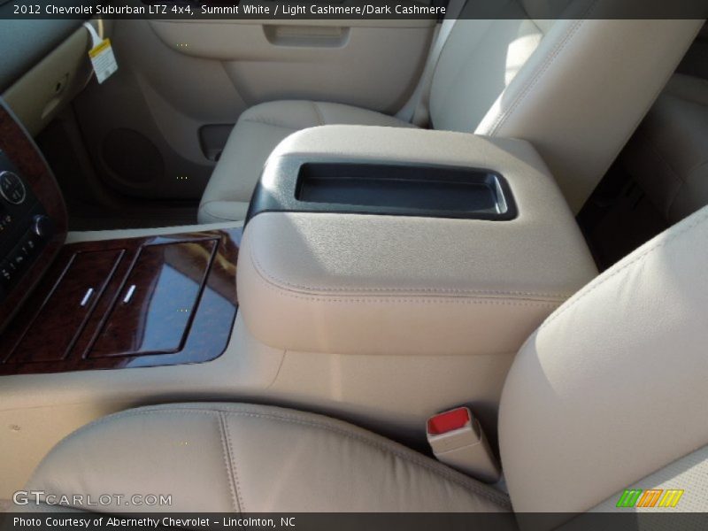Summit White / Light Cashmere/Dark Cashmere 2012 Chevrolet Suburban LTZ 4x4