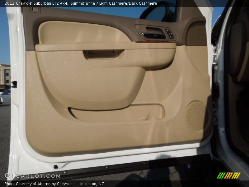 Summit White / Light Cashmere/Dark Cashmere 2012 Chevrolet Suburban LTZ 4x4