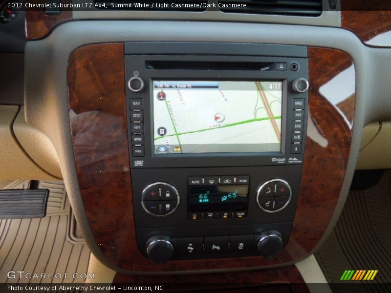 Summit White / Light Cashmere/Dark Cashmere 2012 Chevrolet Suburban LTZ 4x4