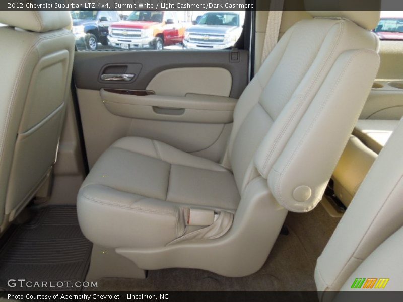 Summit White / Light Cashmere/Dark Cashmere 2012 Chevrolet Suburban LTZ 4x4