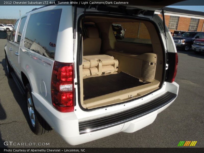 Summit White / Light Cashmere/Dark Cashmere 2012 Chevrolet Suburban LTZ 4x4