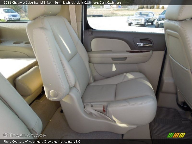 Summit White / Light Cashmere/Dark Cashmere 2012 Chevrolet Suburban LTZ 4x4