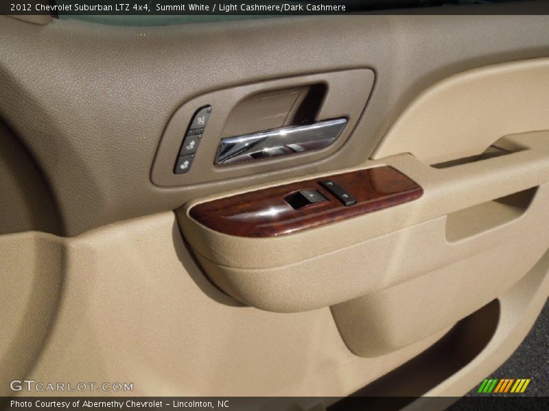 Summit White / Light Cashmere/Dark Cashmere 2012 Chevrolet Suburban LTZ 4x4