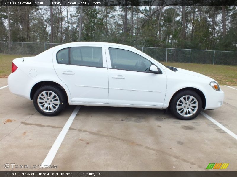 Summit White / Ebony 2010 Chevrolet Cobalt LT Sedan