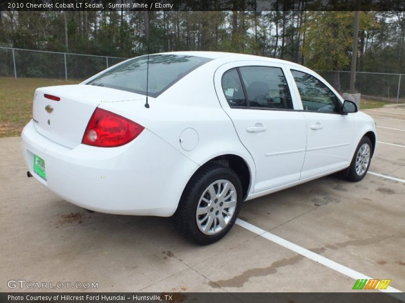Summit White / Ebony 2010 Chevrolet Cobalt LT Sedan