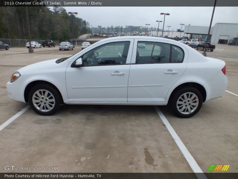 Summit White / Ebony 2010 Chevrolet Cobalt LT Sedan
