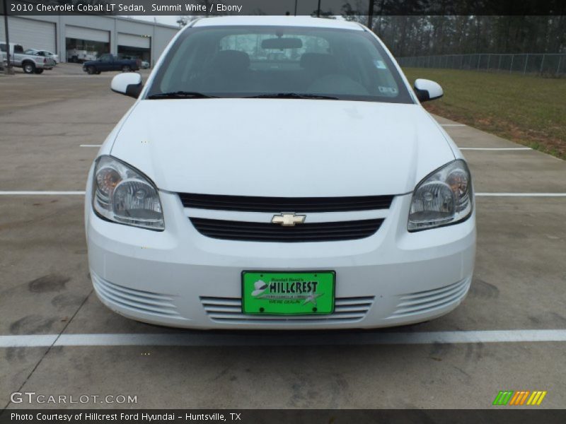 Summit White / Ebony 2010 Chevrolet Cobalt LT Sedan