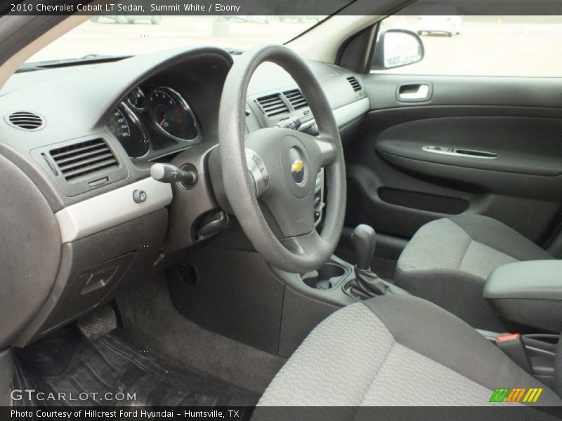 Summit White / Ebony 2010 Chevrolet Cobalt LT Sedan
