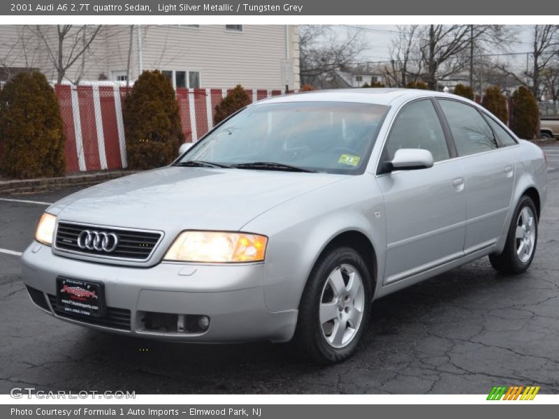 Light Silver Metallic / Tungsten Grey 2001 Audi A6 2.7T quattro Sedan