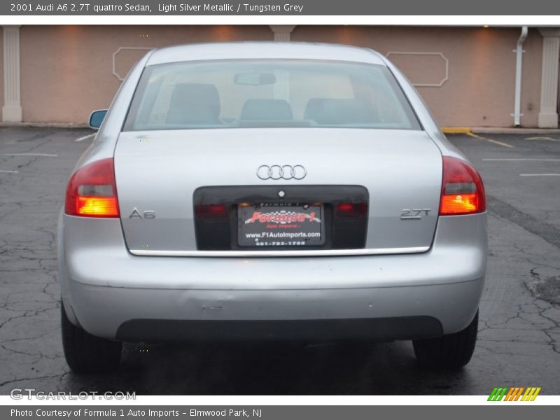 Light Silver Metallic / Tungsten Grey 2001 Audi A6 2.7T quattro Sedan