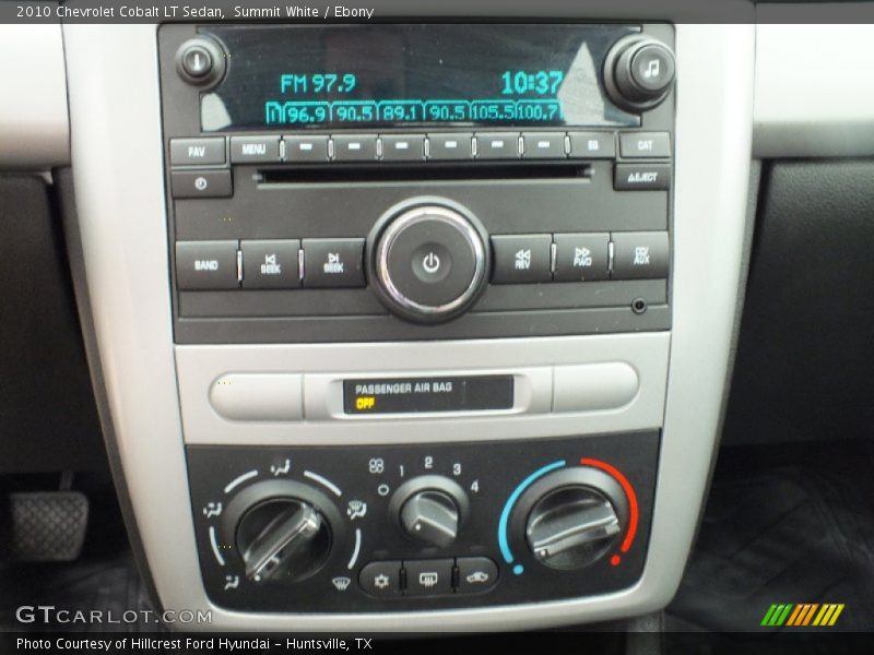 Summit White / Ebony 2010 Chevrolet Cobalt LT Sedan