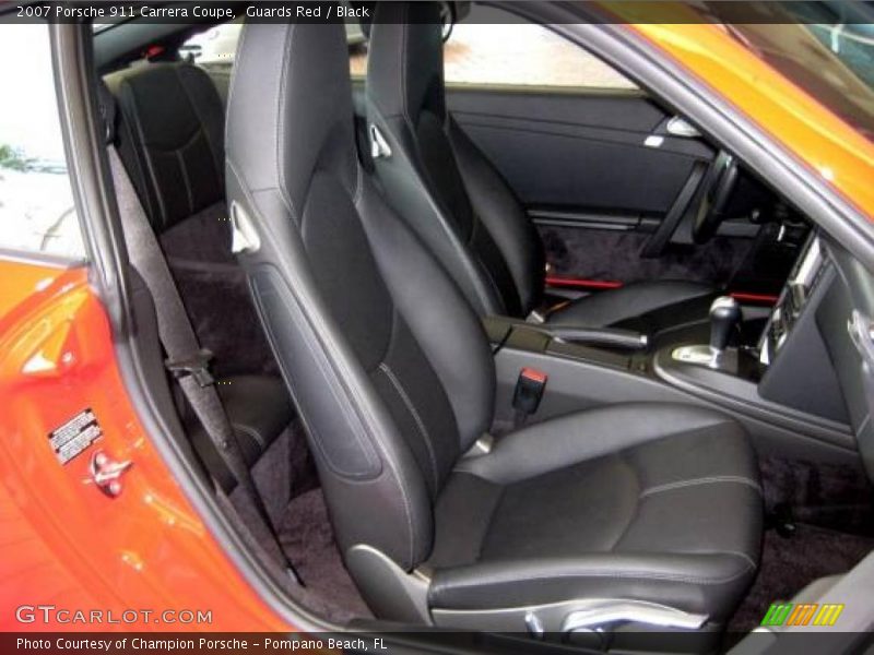 Guards Red / Black 2007 Porsche 911 Carrera Coupe