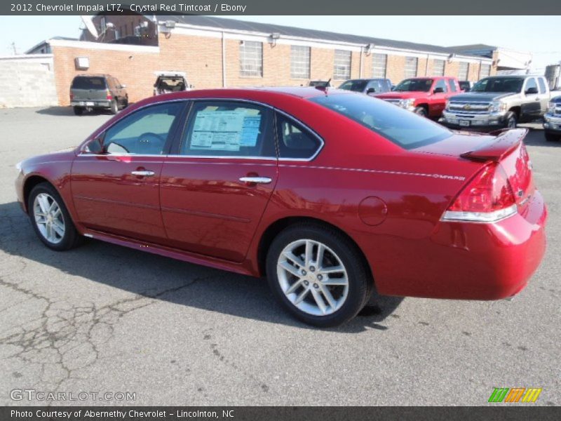 Crystal Red Tintcoat / Ebony 2012 Chevrolet Impala LTZ