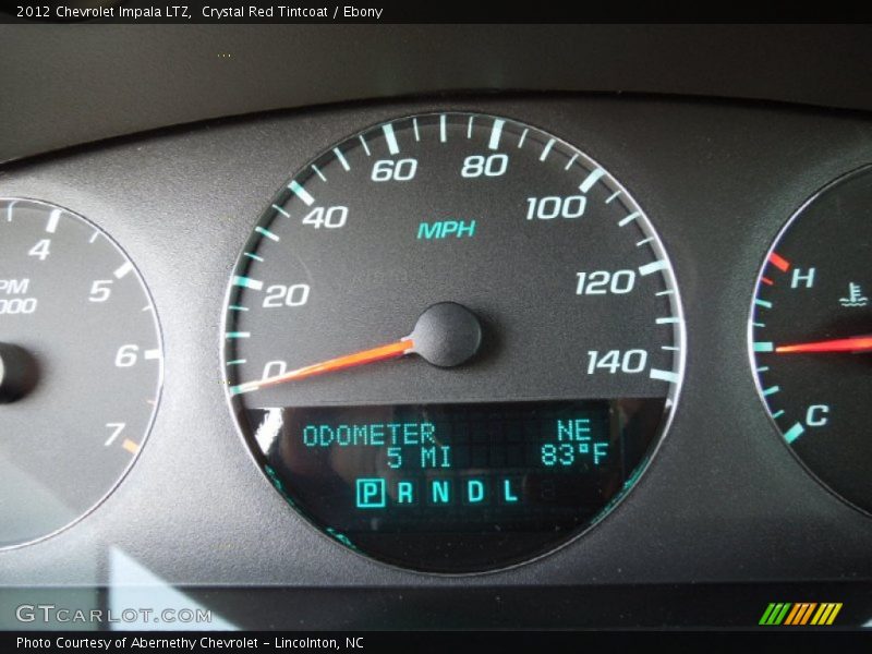 Crystal Red Tintcoat / Ebony 2012 Chevrolet Impala LTZ