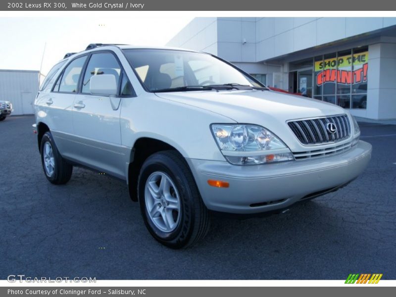 White Gold Crystal / Ivory 2002 Lexus RX 300