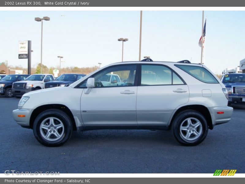  2002 RX 300 White Gold Crystal
