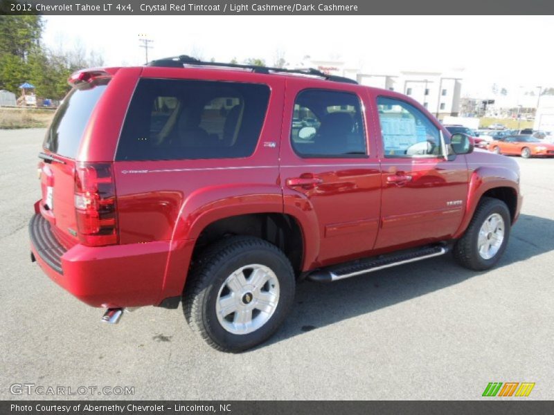 Crystal Red Tintcoat / Light Cashmere/Dark Cashmere 2012 Chevrolet Tahoe LT 4x4