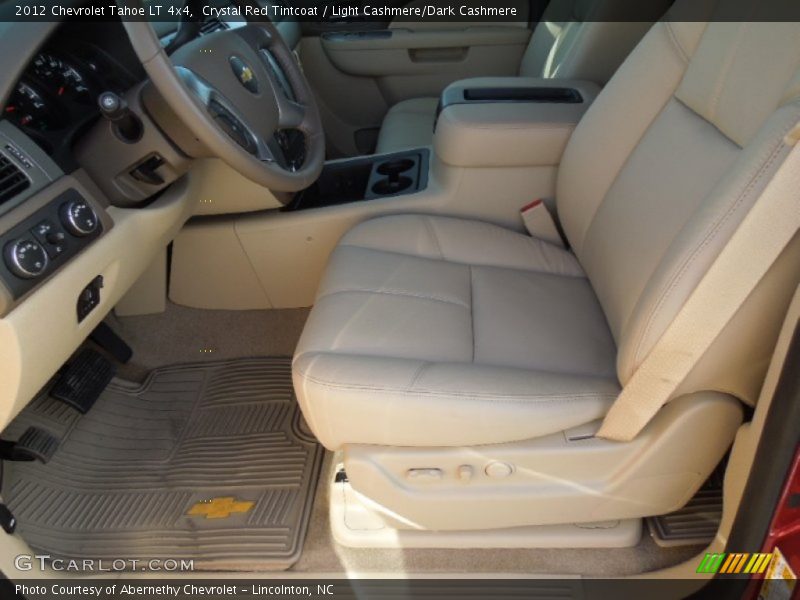Crystal Red Tintcoat / Light Cashmere/Dark Cashmere 2012 Chevrolet Tahoe LT 4x4