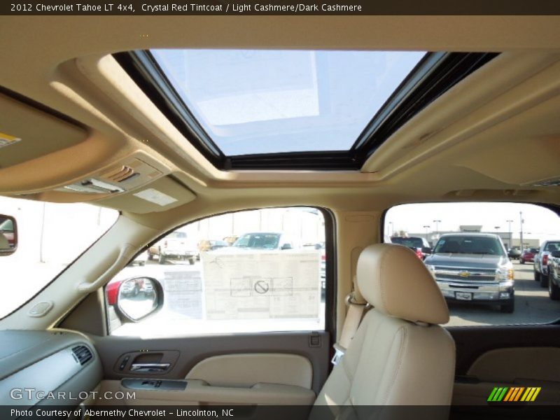 Crystal Red Tintcoat / Light Cashmere/Dark Cashmere 2012 Chevrolet Tahoe LT 4x4