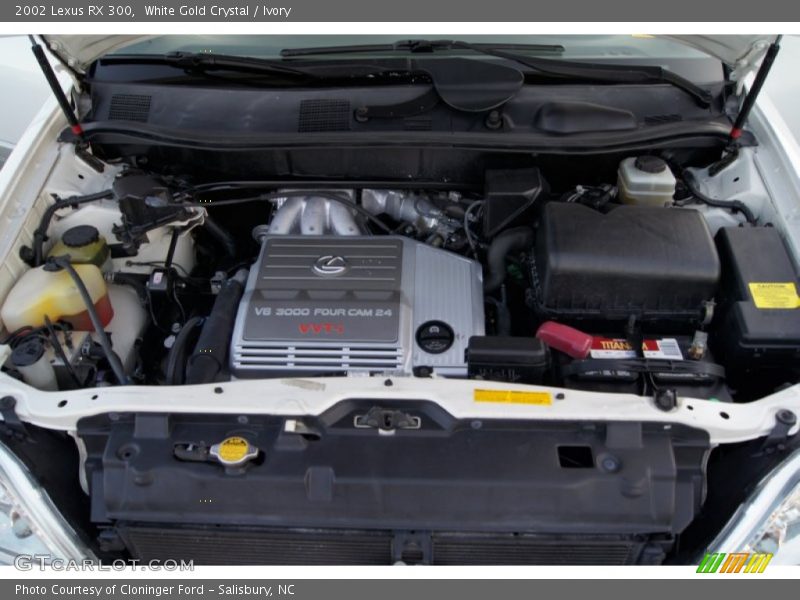  2002 RX 300 Engine - 3.0 Liter DOHC 24-Valve VVT-i V6