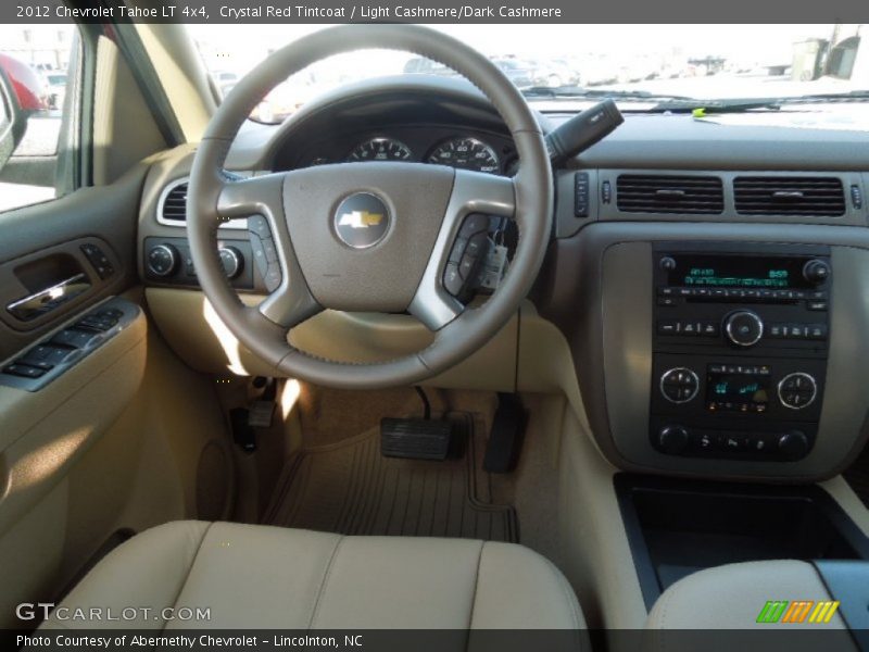Crystal Red Tintcoat / Light Cashmere/Dark Cashmere 2012 Chevrolet Tahoe LT 4x4