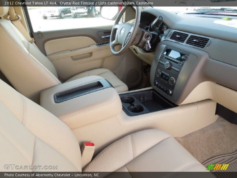 Crystal Red Tintcoat / Light Cashmere/Dark Cashmere 2012 Chevrolet Tahoe LT 4x4