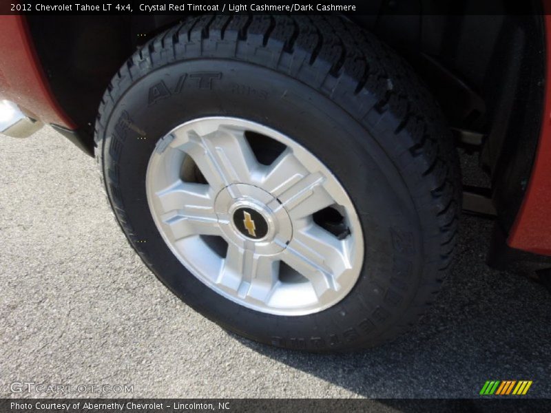 Crystal Red Tintcoat / Light Cashmere/Dark Cashmere 2012 Chevrolet Tahoe LT 4x4