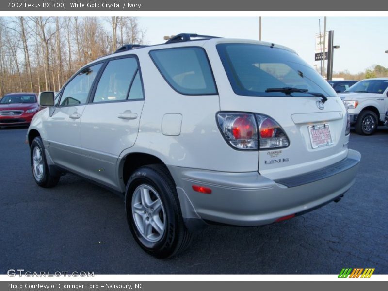 White Gold Crystal / Ivory 2002 Lexus RX 300