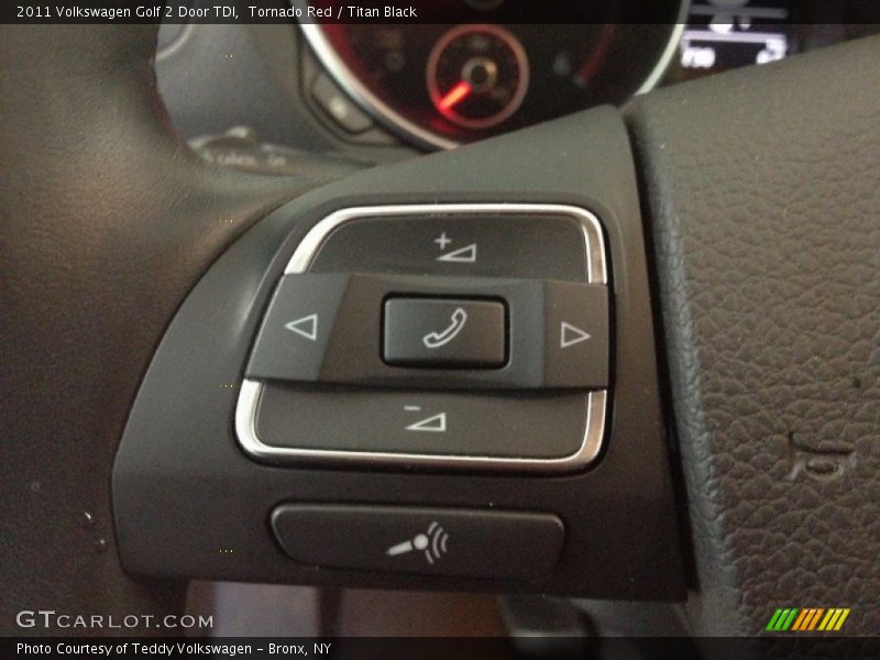 Tornado Red / Titan Black 2011 Volkswagen Golf 2 Door TDI