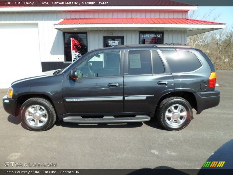 Carbon Metallic / Medium Pewter 2003 GMC Envoy SLT 4x4