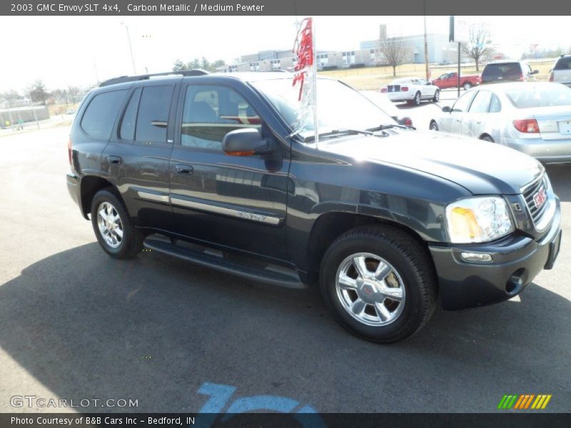 Carbon Metallic / Medium Pewter 2003 GMC Envoy SLT 4x4