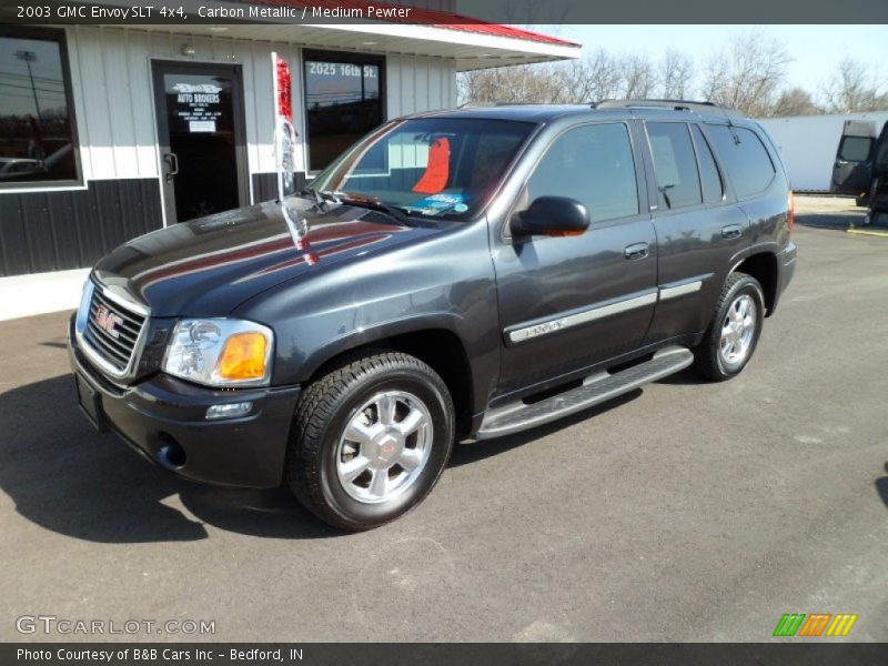 Carbon Metallic / Medium Pewter 2003 GMC Envoy SLT 4x4