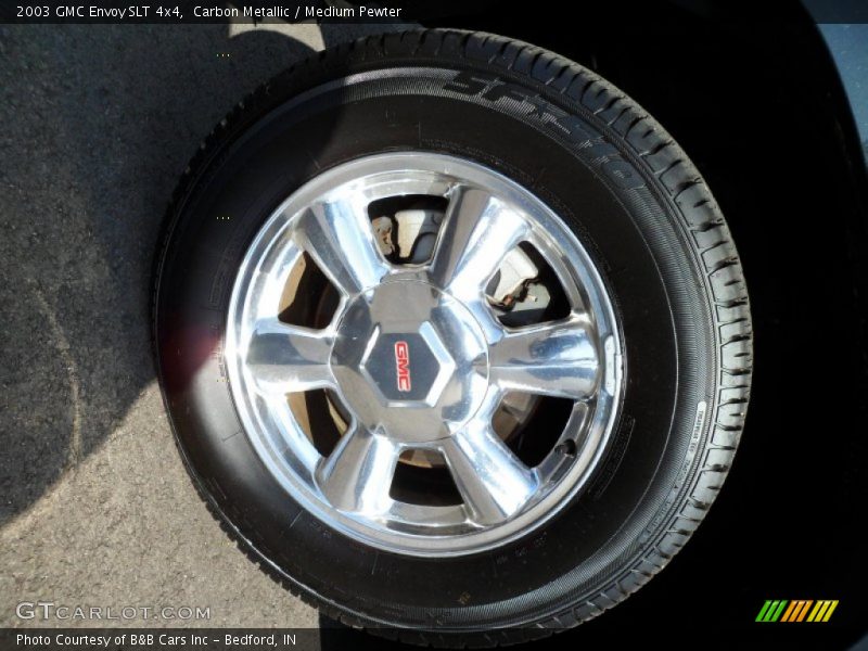 Carbon Metallic / Medium Pewter 2003 GMC Envoy SLT 4x4