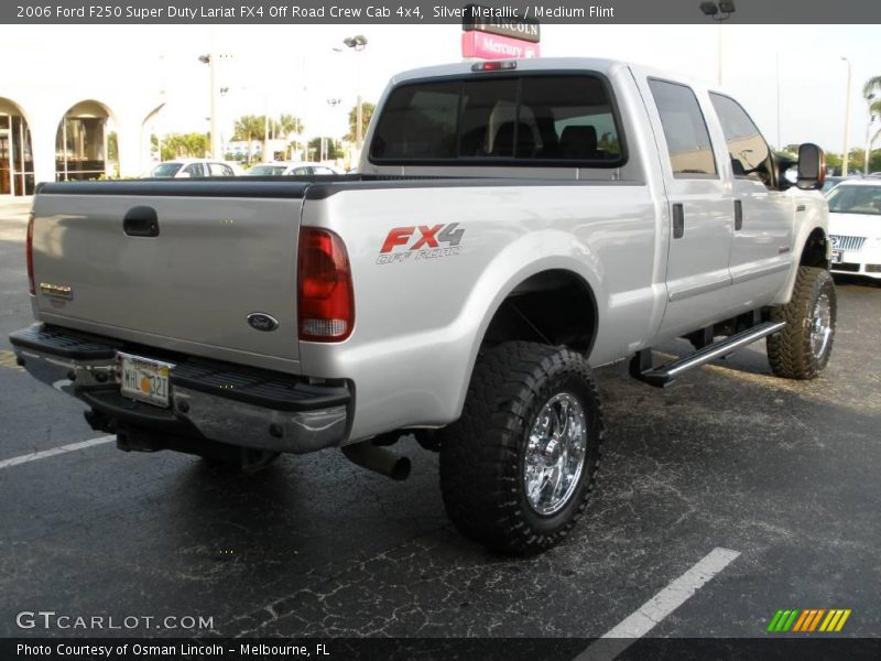 Silver Metallic / Medium Flint 2006 Ford F250 Super Duty Lariat FX4 Off Road Crew Cab 4x4