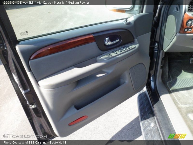 Carbon Metallic / Medium Pewter 2003 GMC Envoy SLT 4x4