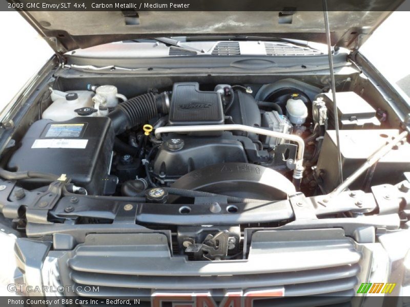 Carbon Metallic / Medium Pewter 2003 GMC Envoy SLT 4x4